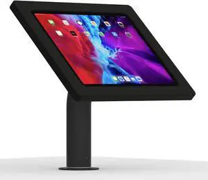 VidaMount Black Exposed Rear Camera Enclosure and Fixed Surface Wall/Table Mount [Bundle] compatible with iPad Pro 12.9" (4th/5th/6th Gen)