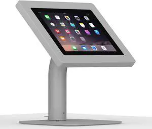 VidaMount Light Grey Enclosure and Portable Fixed Stand Version 2 [Bundle] compatible with iPad 2/3/4