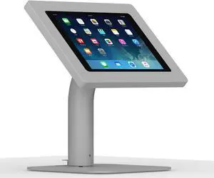 VidaMount Light Grey Enclosure and Portable Fixed Stand Version 2 [Bundle] compatible with iPad 9.7 (5th / 6th Gen), Pro 9.7", Air 1/2