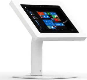 VidaMount White Enclosure and Portable Fixed Stand Version 2 [Bundle] compatible with Microsoft Surface Go, Go 2, Go 3 & Go 4