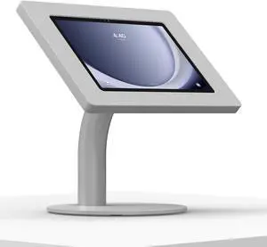 VidaMount Light Grey Enclosure and Portable Fixed Stand [Bundle] compatible with Samsung Galaxy Tab A9+ 10.9 (2024)