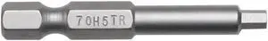 Tamper Resistant Pin-in-Socket Hex Power Bit - 1/8 inch