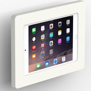 VidaMount White Enclosure and Tilting VESA Slim Wall Mount [Bundle] compatible with iPad Mini 1/2/3