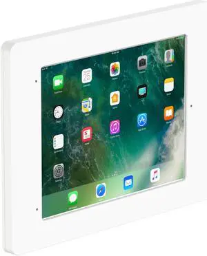 VidaMount White Covered Home Button VESA Enclosure compatible with iPad Pro 10.5" & Air 3rd Gen