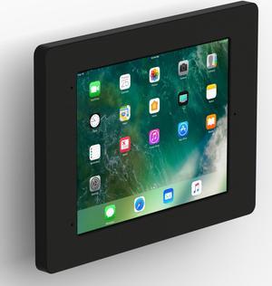 VidaMount Black Home Button Covered Enclosure and Tilting VESA Slim Wall Mount [Bundle] compatible with iPad Pro 10.5" & Air 3rd Gen