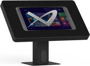 VidaMount Black Enclosure and Rotating & Tilting Desk/Table Mount [Bundle] compatible with HP Stream 7