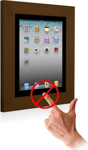 VidaMount Wall Frame Home Button Cover - White compatible with iPad 9.7 (5th / 6th Gen), Pro 9.7", Air 1/2