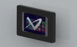 VidaMount Black Enclosure and Tilting VESA Slim Wall Mount [Bundle] compatible with HP Stream 7