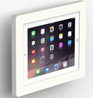 VidaMount White Enclosure and Tilting VESA Slim Wall Mount [Bundle] compatible with iPad 2/3/4