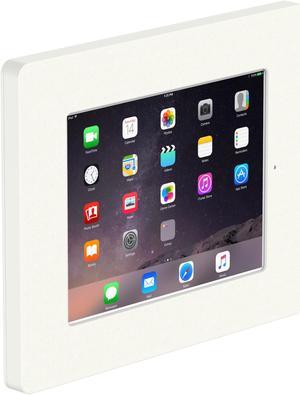 VidaMount White Covered Home Button VESA Enclosure compatible with iPad 2/3/4