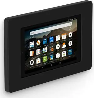 VidaMount On-Wall Tablet Mount - Amazon Fire HD8 7th / 8th Gen - Black (2017-18)
