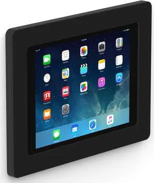 VidaMount Black On-Wall Tablet Mount compatible with iPad 9.7 (5th / 6th Gen), Pro 9.7", Air 1/2