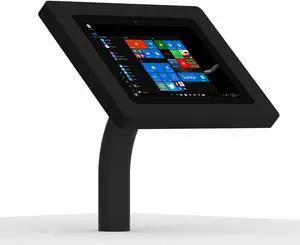 VidaMount Black Enclosure and Fixed Neck Wall/Table Surface Mount [Bundle] compatible with Surface Go & Go 2