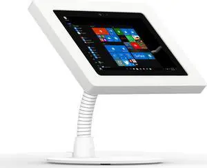 VidaMount White Enclosure and Portable Flexible Stand [Bundle] compatible with Surface Go, Go 2, Go 3 & Go 4