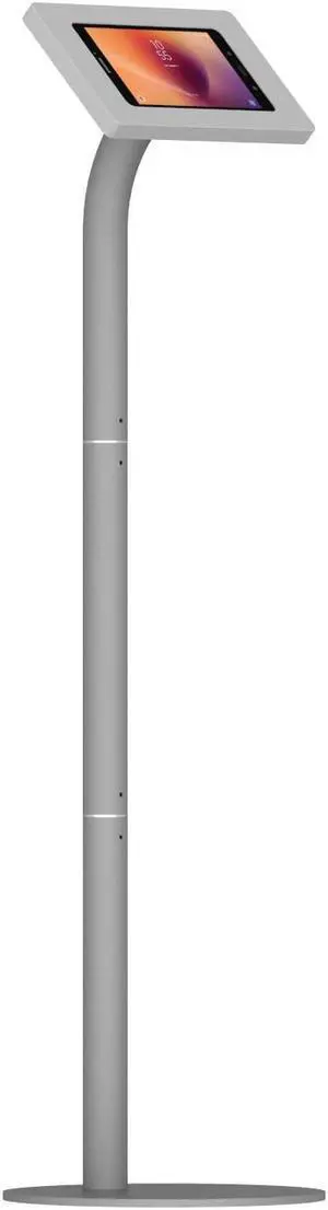 VidaMount Light Grey Enclosure and Floor Stand [Bundle] compatible with Samsung Galaxy Tab A 8.0 (2017)