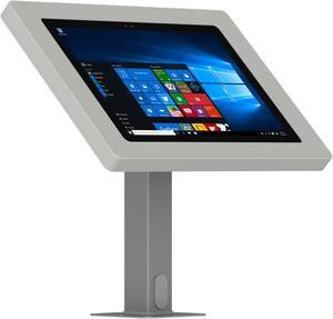 VidaMount Light Grey Enclosure and Rotating & Tilting Desk/Table Mount [Bundle] compatible with Microsoft Surface Pro 7+, Pro 7, Pro 6, Pro 5, Pro 4