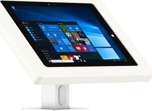 VidaMount White Enclosure and Rotating & Tilting Desk/Table Mount [Bundle] compatible with Microsoft Surface 3