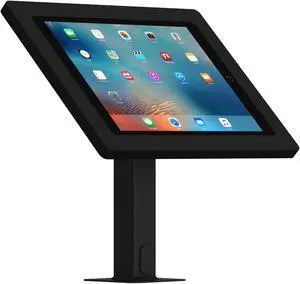 VidaMount White Enclosure and Rotating & Tilting Desk/Table Mount [Bundle] compatible with iPad Mini 1/2/3