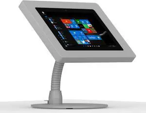 VidaMount Light Grey Enclosure and Portable Flexible Stand [Bundle] compatible with Surface Go, Go 2, Go 3 & Go 4