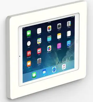 VidaMount White On-Wall Tablet Mount compatible with iPad 9.7 (5th / 6th Gen), Pro 9.7", Air 1/2