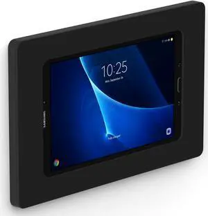 VidaMount Black On-Wall Tablet Mount compatible with Samsung Galaxy Tab A 10.1 (2016)