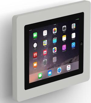 VidaMount Light Grey Enclosure and Tilting VESA Slim Wall Mount [Bundle] compatible with iPad 2/3/4