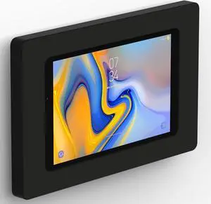 VidaMount Black Enclosure and Fixed VESA Slim Wall Mount [Bundle] compatible with Samsung Galaxy Tab A 10.5 (2018)