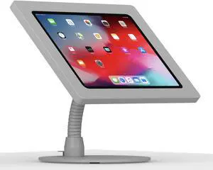 VidaMount Light Grey Exposed Rear Camera Enclosure and Portable Flexible Stand [Bundle] compatible with iPad Pro 12.9" (3rd Gen)