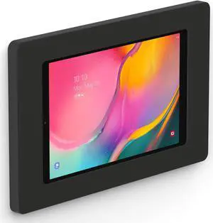 VidaMount Black On-Wall Tablet Mount compatible with Samsung Galaxy Tab A 10.1 (2019)