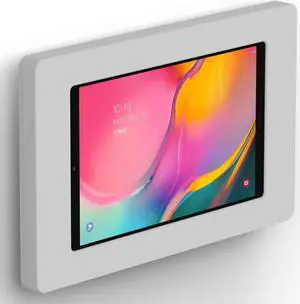 VidaMount Light Grey Enclosure and Fixed VESA Slim Wall Mount [Bundle] Samsung Galaxy Tab A 10.1 (2019)