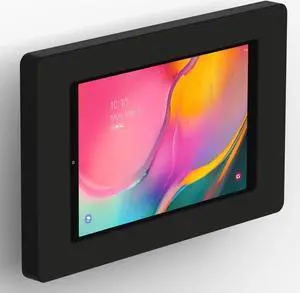 VidaMount Black Enclosure and Tilting VESA Slim Wall Mount [Bundle] compatible with Samsung Galaxy Tab A 10.1 (2019)