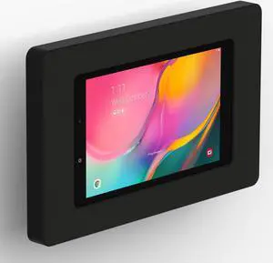 VidaMount Black Enclosure and Tilting VESA Slim Wall Mount [Bundle] compatible with Samsung Galaxy Tab A 8.0 (2019)