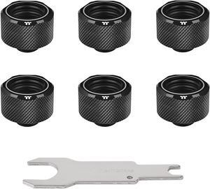 Thermaltake CL-W260-CU00BL-A Compression Fitting Kit Black (clw260cu00bla)