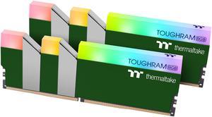 Thermaltake TOUGHRAM RGB Memory DDR4 3600MHz 16GB (8GB x2)-Racing Green RG28D408GX2-3600C18A