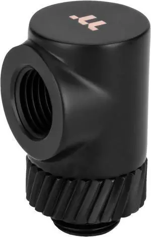 Thermaltake Pacific SF 90 Degree Adapter Matte Black/DIY LCS/Fittings CL-W396-CU00MK-A