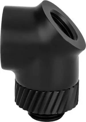 Thermaltake Pacific SF 45 & 90 Degree Adapter Matte Black/DIY LCS/Fittings CL-W398-CU00MK-A