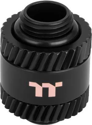 Thermaltake Pacific SF Male to Male 20mm Extender Matte Black/DIY LCS/Fittings CL-W390-CU00MK-A