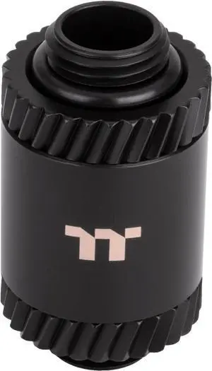 Thermaltake Pacific SF Male to Male 30mm Extender Matte Black/DIY LCS/Fittings CL-W391-CU00MK-A