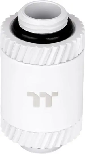 Thermaltake Pacific SF Male to Male 30mm Extender White/DIY LCS/Fittings CL-W391-CU00WT-A