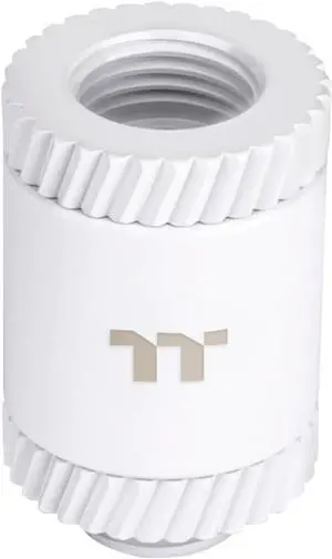 Thermaltake Pacific SF Female to Male 30mm Extender White/DIY LCS/Fittings CL-W393-CU00WT-A