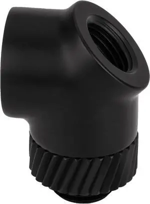 Thermaltake Pacific SF 45 Degree Adapter Matte Black/DIY LCS/Fittings CL-W397-CU00MK-A