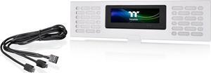 Thermaltake Tower 200 Series Snow LCD Panel Kit, 3.9" LCD Display, Supported by Tt RGB Plus 2.0 Software, AC-066-OO6NAN-A1, 3 Year Warranty