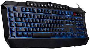 Thermaltake Challenger Prime V2 Membrane Gaming Keyboard EKB-CHA-MBBLUS-01