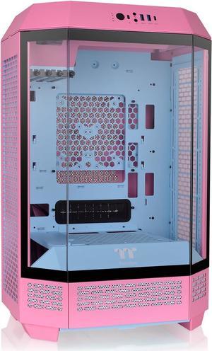 Tower 300 Bubble Pink Micro-ATX Case; 2x140mm CT Fan Included; Support Up to 420mm Radiator; Horizontal display capable with optional Chassis Stand Kit/Optional LCD Kit; CA-1Y4-00SAWN-00