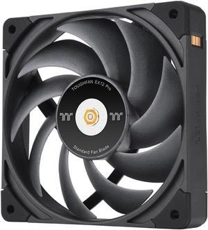 Thermaltake TOUGHFAN EX12 Pro PC Cooling Fan, Magnetic Connection, Swappable Fan Blade, PWM Controlled 500~2000 RPM, Air Flow 70.8 CFM, 120mm Case/Radiator Fan (3 Pack) CL-F171-PL12BL-A