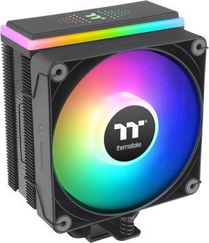 Thermaltake ASTRIA 200 ARGB CPU cooler, Compatible with latest Intel LGA 1700 and AMD AM5 CPU Single Tower 210W TDP cooling power CL-P119-AL12SW-A