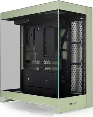 Thermaltake CTE E550 TG Matcha Green Mid Tower ATX Case; 3 Tempered Glass Panels; Hidden-Connector Motherboard Support; Three-Way VGA Installations; Dual Chamber Design; CA-1Z8-00MEWN-00