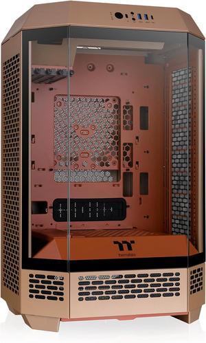 Thermaltake Tower 300 Gravel Sand Micro-ATX Case; 2x140mm CT Fan Included; Support Up to 420mm Radiator; Optional Chassis Stand Kit Allows Horizontal Display; CA-1Y4-00SGWN-00