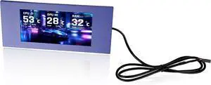 Thermaltake View 600 TG 6.0 Inch LCD Screen Panel Kit; LCD and Panel; 1480x720p; TTRGBPlus 3.0 Supported; Type-C to USB (9-Pin); Future Dusk; AC-080-OONNAN-A1