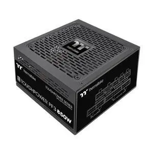 Thermaltake Toughpower PF3 ATX 3.0 850W 80+ Platinum Full Modular SLI/Crossfire Ready Power Supply; PCIe 5.0 12VHPWR Connector Included; 10 Year Warranty; PS-TPD-0850FNFAPU-3 Thermaltake Toughpower PF3 ATX 3.0 850W 80+ Platinum Full Modular SLI/Crossfire Ready Power Supply; PCIe 5.0 12VHPWR Connector Included; 10 Year Warranty; PS-TPD-0850FNFAPU-3
